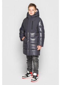 Cvetkov графитовая зимняя куртка для мальчика Кристиан